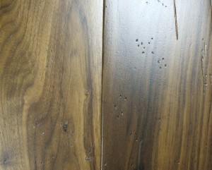Wormy Walnut Flooring